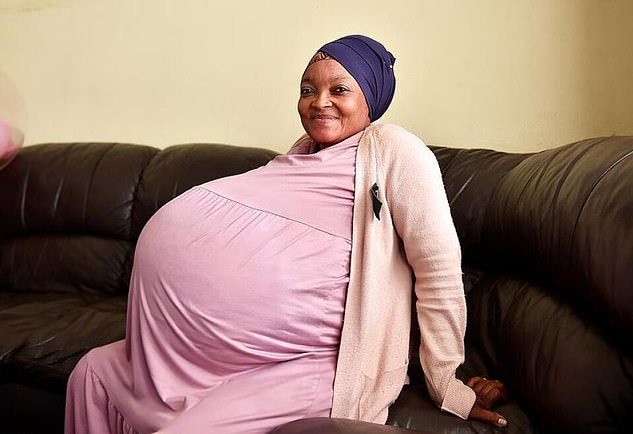 Gosiame Thamara Sithole who claimed to have given birth to 10 babies